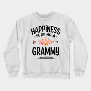 Grammy happiness is being a grammy Crewneck Sweatshirt